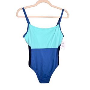 LL Bean Sunsmart Sunblocking One Piece Swimsuit Vacation Beach UPF 50+ Size 6